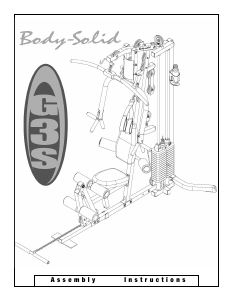 Manual Body-Solid G3S Multi-gym
