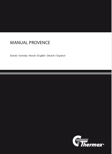 Manual de uso Thermex Provence Campana extractora