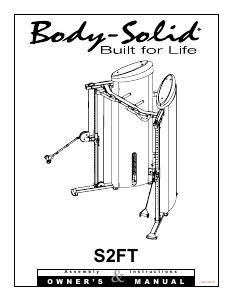 Manual Body-Solid S2FT Multi-gym