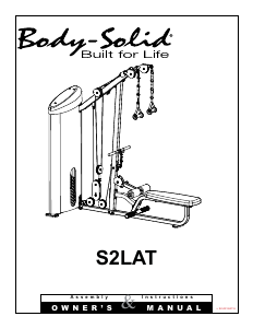 Manual Body-Solid S2LAT Multi-gym