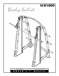 Handleiding Body-Solid SCB1000 Fitnessapparaat