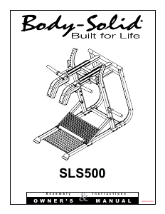 Handleiding Body-Solid SLS500 Fitnessapparaat