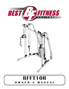 Handleiding Best Fitness BFFT10 Fitnessapparaat