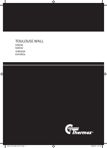 Manual de uso Thermex Toulouse Campana extractora