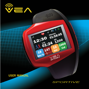 Manual VEA Sportive Smart Watch