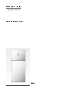 Kullanım kılavuzu Profilo BD2065W2VN Donduruculu buzdolabı