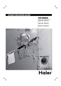 Manual de uso Haier HW60-1201 Lavadora