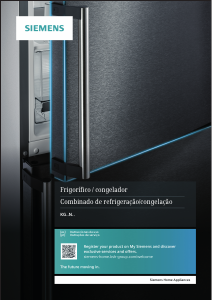 Manual de uso Siemens KG39NVIDA Frigorífico combinado