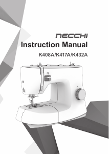Manual Necchi K417A Sewing Machine