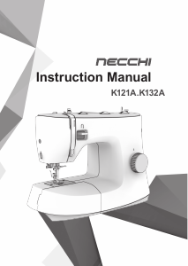 Manual Necchi K132.A Sewing Machine