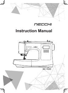 Manual Necchi NC-102D Sewing Machine
