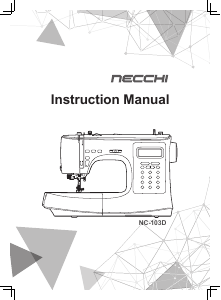 Handleiding Necchi NC-103D Naaimachine