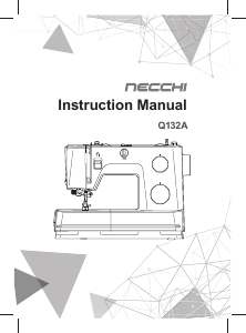 Manual Necchi Q123A Sewing Machine