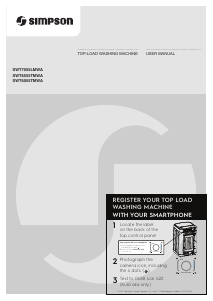 Handleiding Simpson SWT7055LMWA Wasmachine