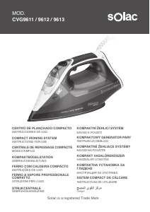 Manual Solac CVG9611 Ferro