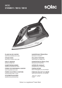 Manual Solac CVG9510 Iron