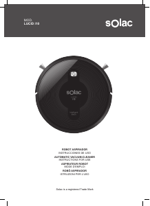 Manual de uso Solac I10 Lucid Aspirador