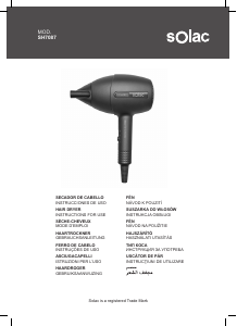 Manuale Solac SH7087 Asciugacapelli