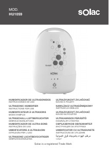 Handleiding Solac HU1059 Luchtbevochtiger