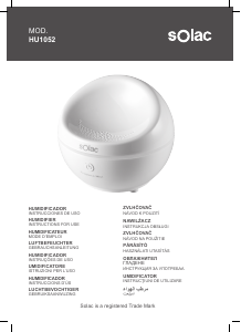 Instrukcja Solac HU1052 Nawilżacz