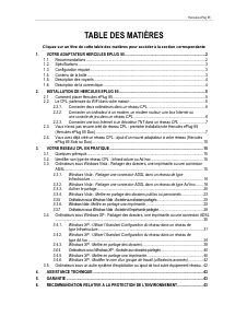 Mode d’emploi Hercules ePlug 85 Adaptateur CPL