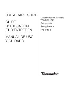 Manual de uso Thermador T30IR901SP Refrigerador