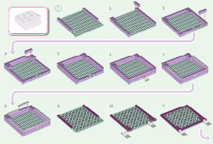 Bruksanvisning Lego set 41915 Dots Smykkeskrin