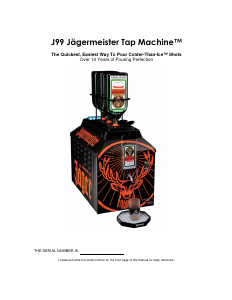 Manual Jägermeister J99 Tap System