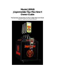 Manual Jägermeister Jemus Tap System