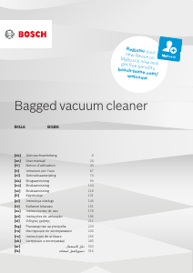 Manual Bosch BGB6X320 Vacuum Cleaner