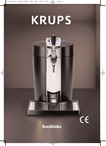 Handleiding Krups B95 BeerTender Tapsysteem