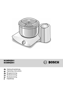 Bruksanvisning Bosch MUM6N20A1 Kjøkkenmaskin