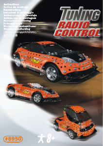 Manual Meccano set 8950 Tuning RC street racer