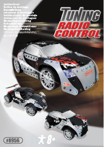 Mode d’emploi Meccano set 8956 Tuning Carbon style racer radiocommandée