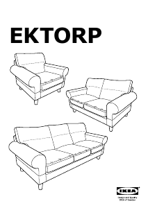 Наръчник IKEA EKTORP Фотьойл