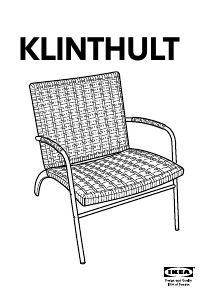 Руководство IKEA KLINTHULT Кресло