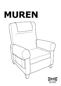 Návod IKEA MUREN Kreslo