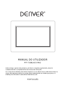 Manual Denver PFF-710 MK2 Moldura digital