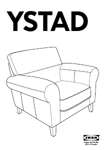 Manual IKEA YSTAD Armchair