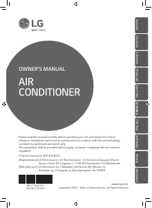 Manual LG UT12FH Air Conditioner