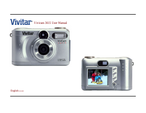 Handleiding Vivitar ViviCam 3615 Digitale camera