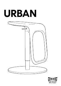 Brugsanvisning IKEA URBAN Bartaburet