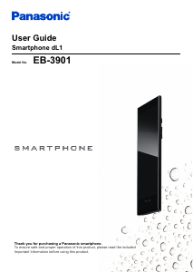 Manual Panasonic EB-3901 Eluga Mobile Phone