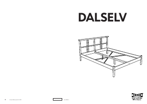 Handleiding IKEA DALSELV Bedframe