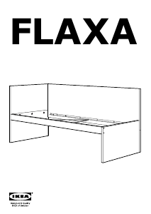 Käyttöohje IKEA FLAXA Sängynrunko