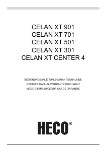 Bruksanvisning Heco CELAN XT 701 Högtalare