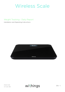 Manual Withings Wireless Scale