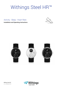 Manual Withings Steel HR Activity Tracker