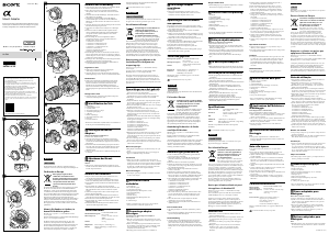 Manuale Sony LA-EA4 Adattatore per lenti