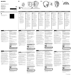 Manual de uso Sony MDR-S70AP Auriculares